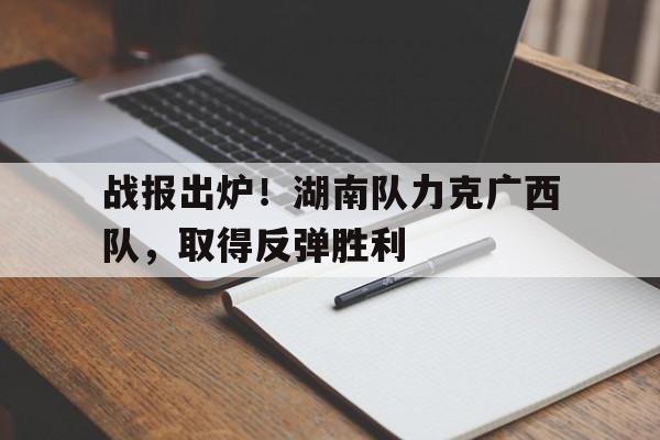 广西vs湖南打架