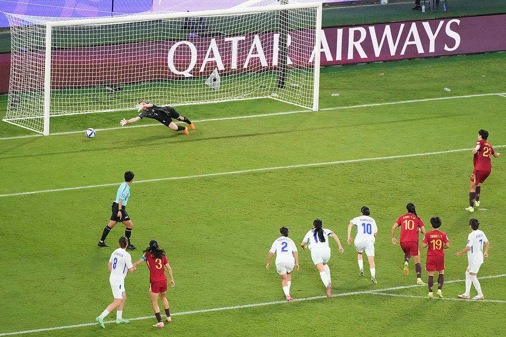 女足亚洲杯中国队成绩